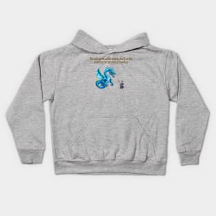 Blue Dragon versus Wizard Kids Hoodie